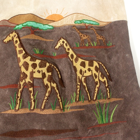 The Quacker Factory Tan Leather African Jacket - Picture 3 of 8